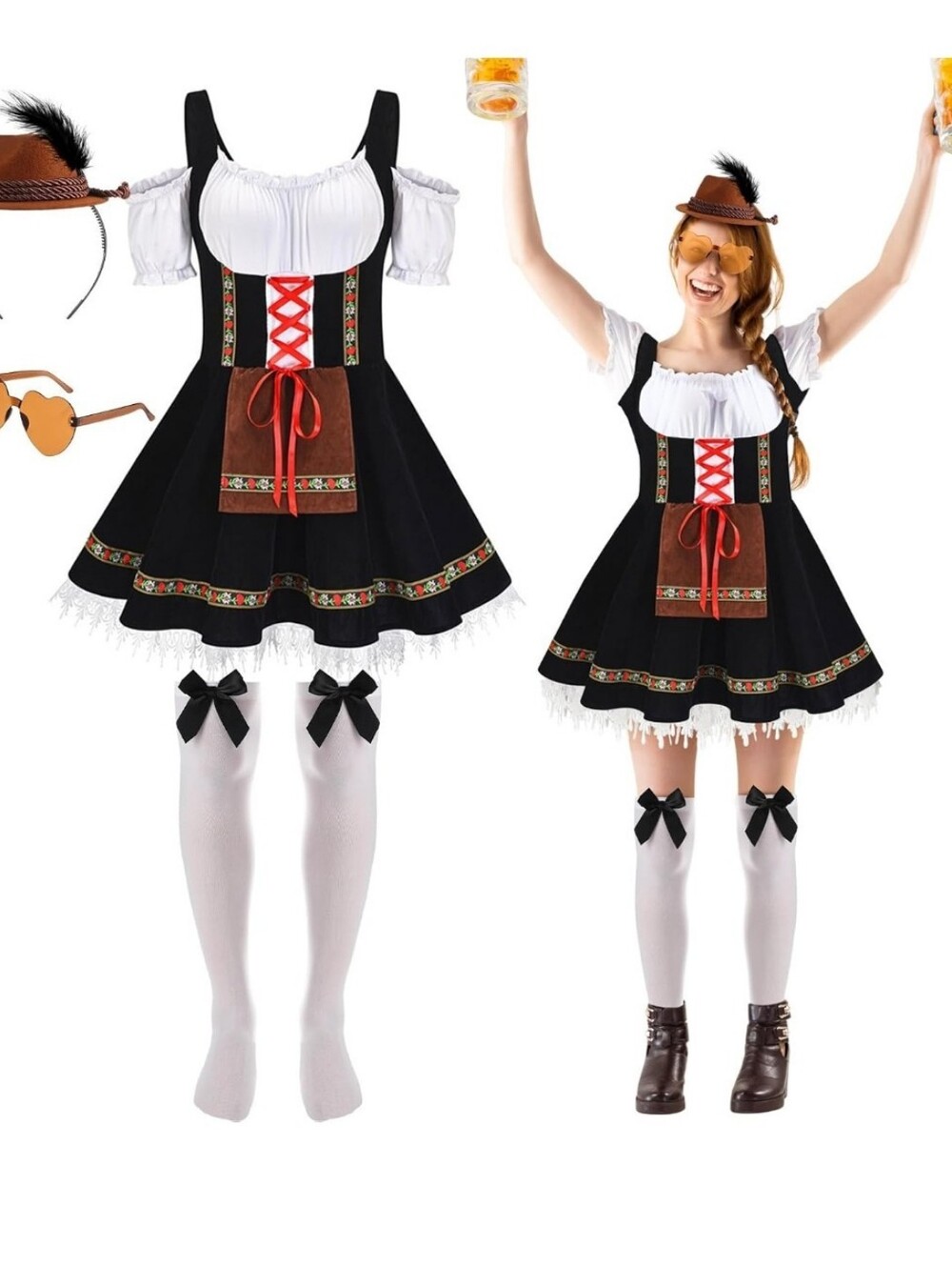 Oktoberfest Outfits Women German Dirndl Dresses October Festival